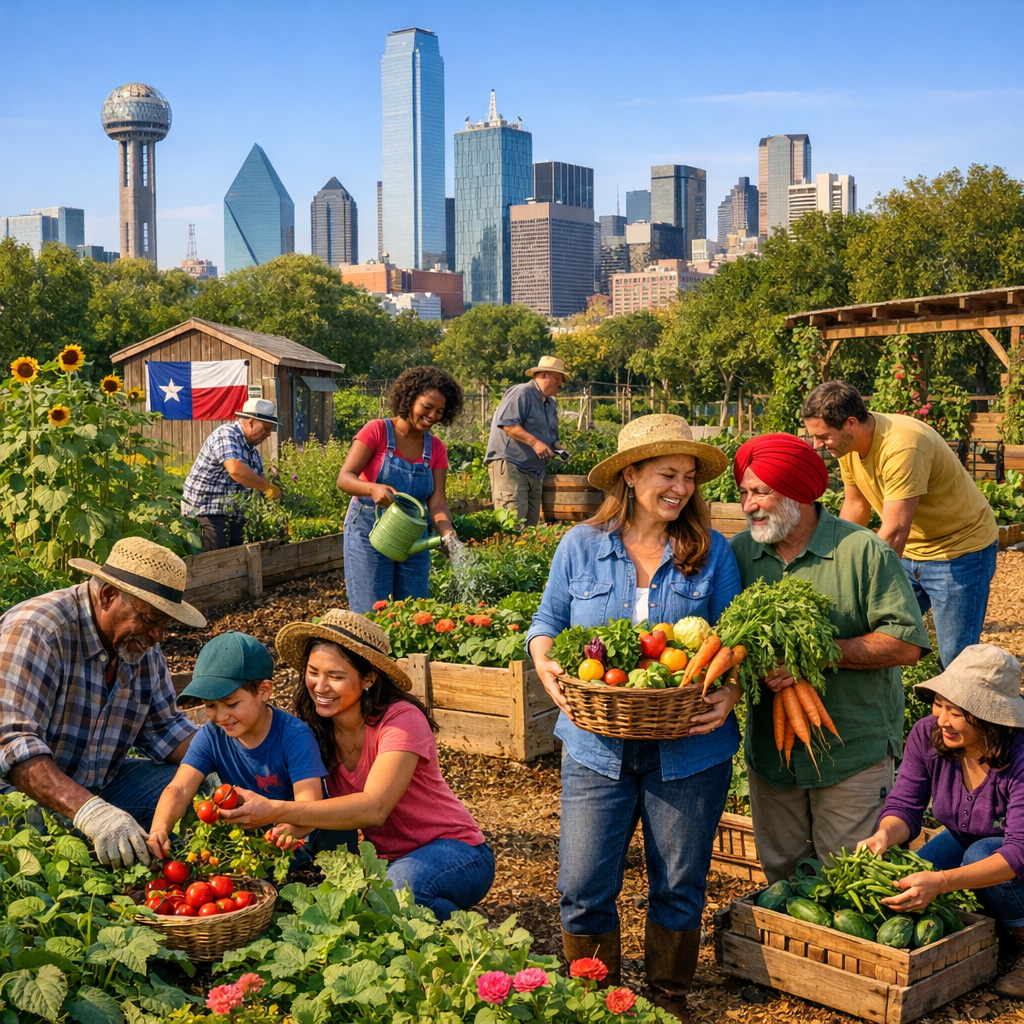 Cultivating Community: The Growth of Urban Gardens in Dallas