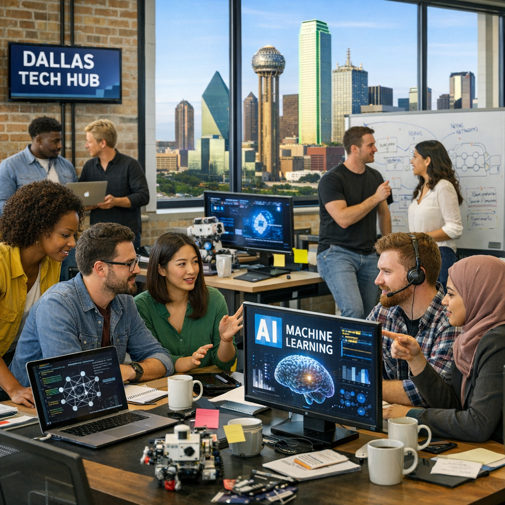 Dallas Emerges as a Thriving Hub for AI Innovation