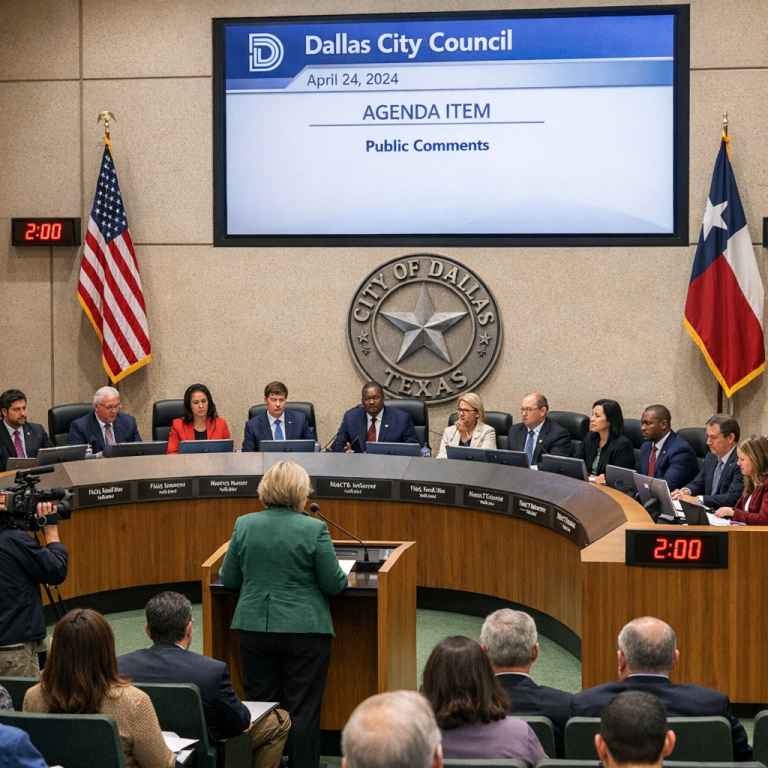 Dallas Residents Push Back as City Unveils Major Public Safety Bond